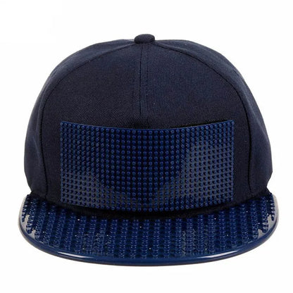 Cartoon Patchwork Baseball Caps DIY Blocks Snapback Hats Hip Hop Hat for Men Women Detachable Pixels Dad Hats Cap Kids Adults