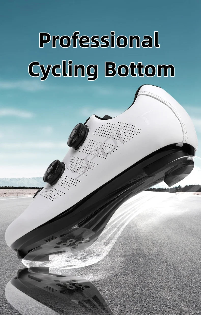 Cykelskor, andningsbara MTB-skor för män och kvinnor, trail- och mountainbike-skor, sportskor för landsvägscykling, SPD-pedalskor