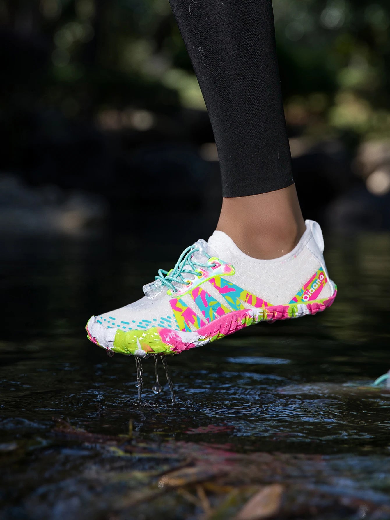 Oiaano leveäkärkiset barefoot-kengät miehille, mustat naisten urheilulenkkarit, unisex-vesitossut, miesten aqua-rantakengät, pehmeä pohja, kevyet ja hengittävät