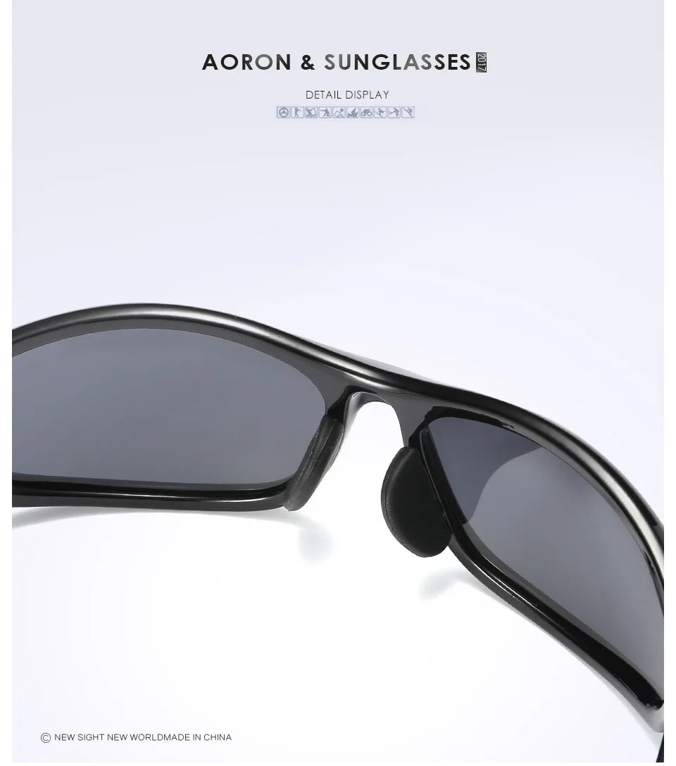 VCKA Polarized Myopia Sunglasses TR90 Men Women Classic Sport Driving Glasses Male Colorful Lenses Customized Prescription UV400