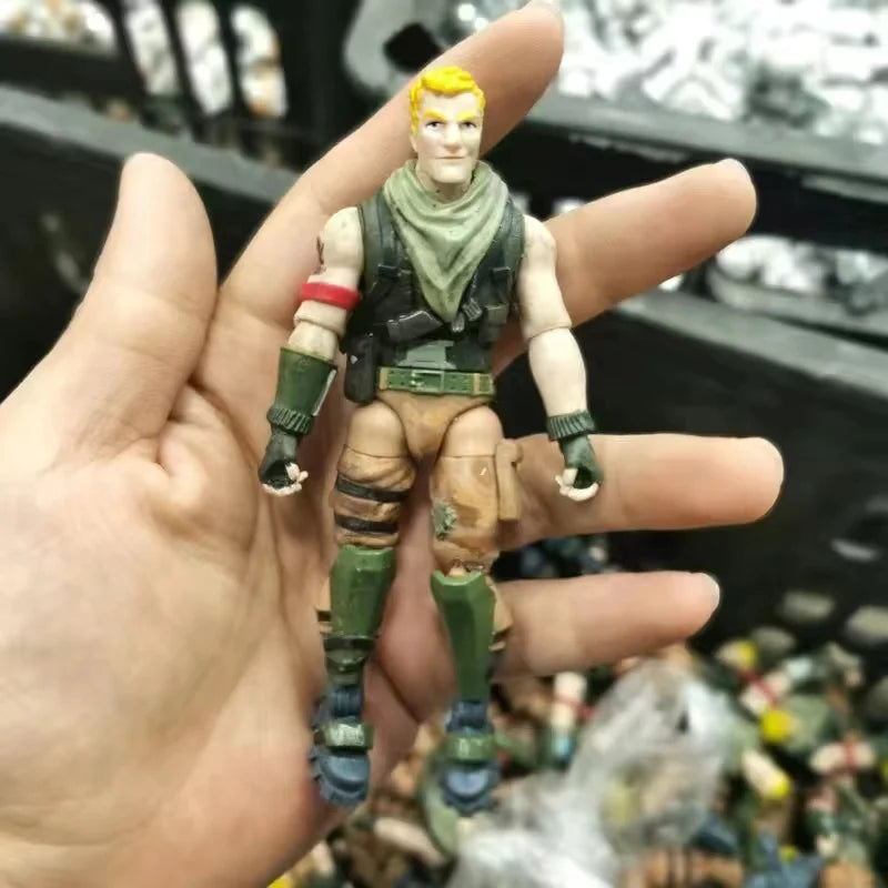 1/18Fortress front Figure Doll Statue 3.75 Inch Handmade Collection