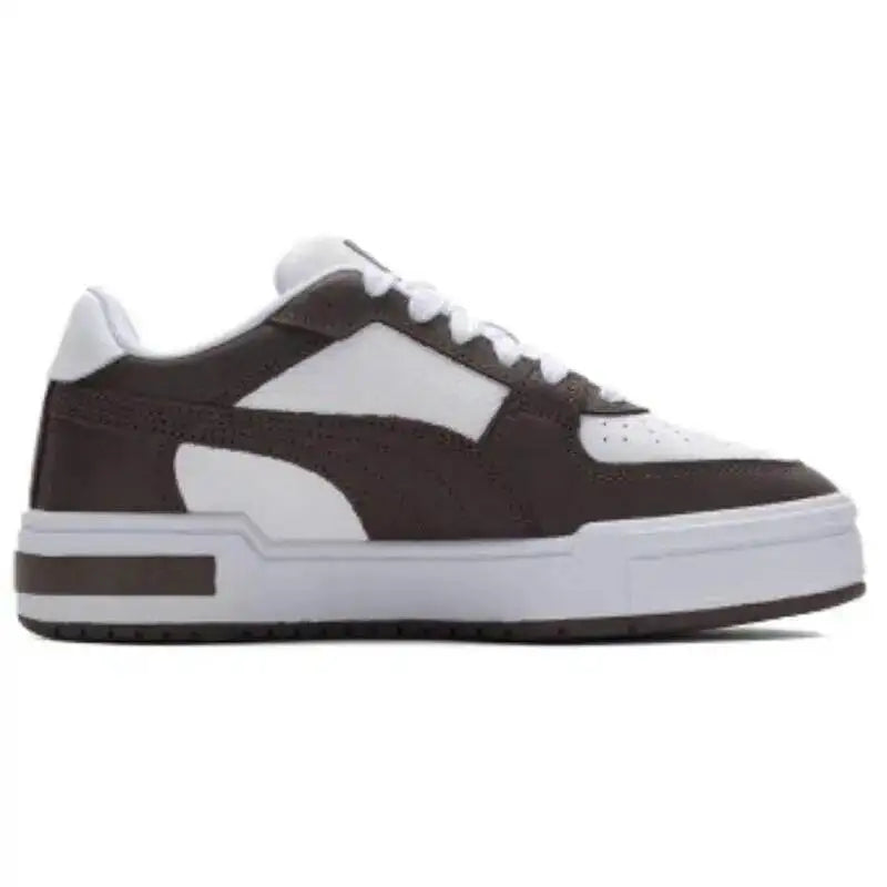 Nouvelles baskets décontractées polyvalentes PUMA unisexe à tige basse 2026 380190-63 Puma Blanc Café Marron Or Accent