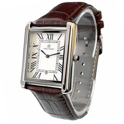 UTHAI Men Watch Business Light Luxury Brand Square Classical Calendar Waterproof Belt Male Fashion Quartz Clock Watches Gift