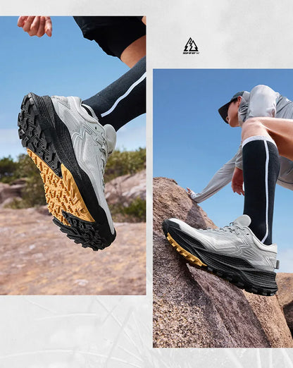 361 Degrees WUXIA 2.0 – Leichter, weicher, luftiger Sneaker mit federnder Dämpfung und rutschfester Sohle für Outdoor- und Wanderaktivitäten, vielseitig einsetzbar, Herren 672542201