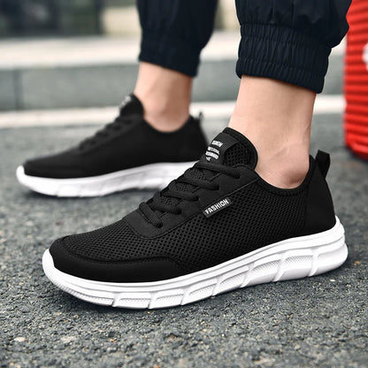 Pánské letní tenisky, ležérní běžecké boty, prodyšné boty na chůzi, síťované, lehké sportovní boty, pohodlné módní boty, Zapatillas