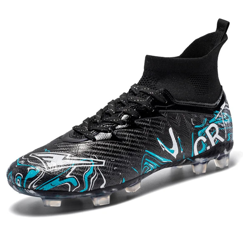 Chaussures de football TaoBo pour hommes – Crampons de haute qualité pour terrain synthétique, baskets de jeunesse, chaussures de terrain, chaussures de futsal pour hommes, baskets de terrain synthétique (Zapatillas de D
