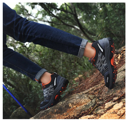 Chaussures de randonnée en maille pour hommes, souliers de voyage respirants, imperméables, pour plein air, chasse, pêche, montagne, équitation, sport