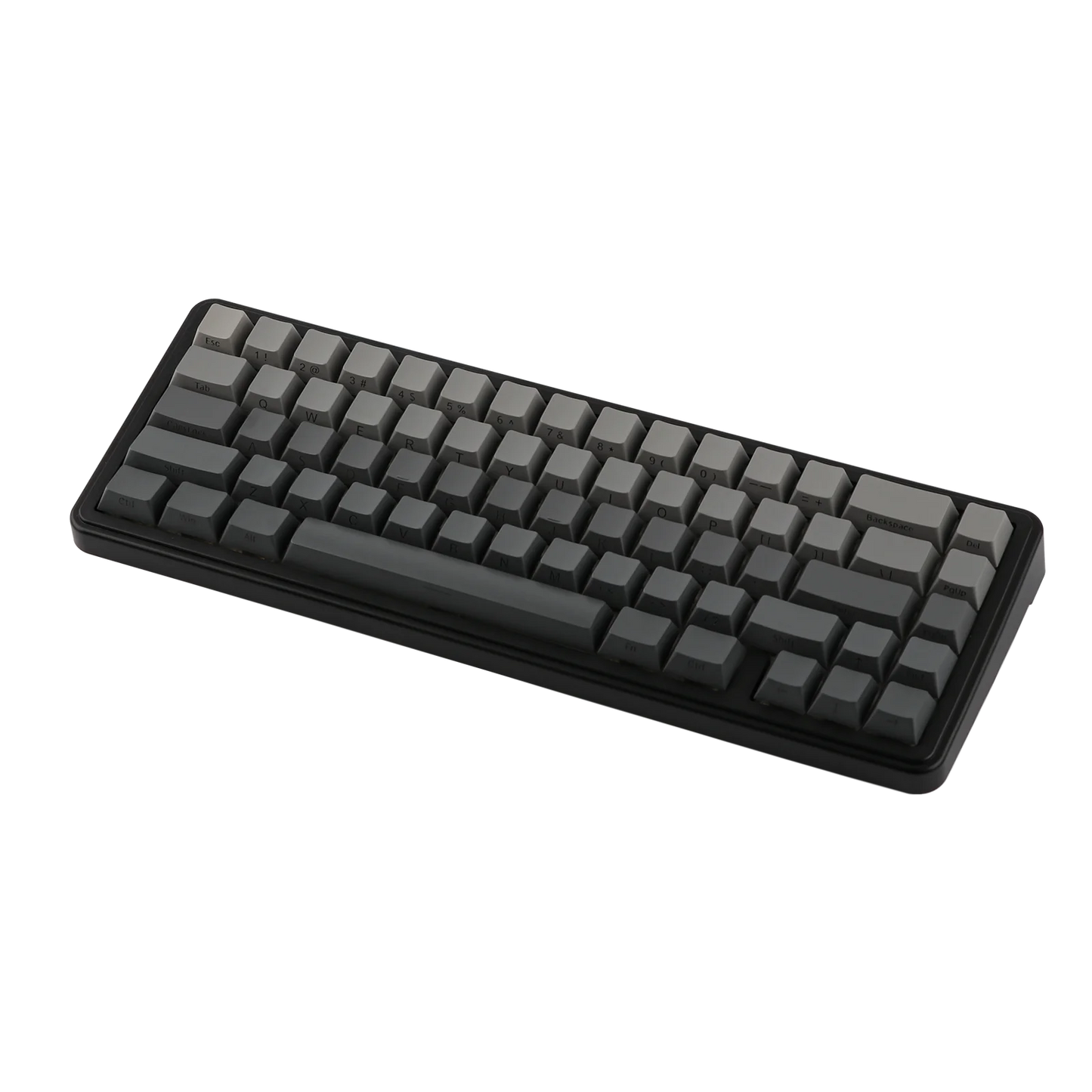 Teclado mecánico EPOMAKER x AULA F65 con distribución 65%, hot-swap, montaje gasket y conexión con cable/Bluetooth/inalámbrica 2.4G para Mac/Win