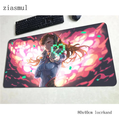 Tapete de rato Overwatch 800x400x3mm — bestseller, tapete gaming grande para rato e teclado, acessórios gaming para PC gamer
