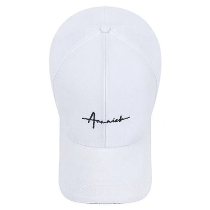 New baseball cap for spring and autumn, casual letter sunshade duckbill cap for young male and female students, couple hat