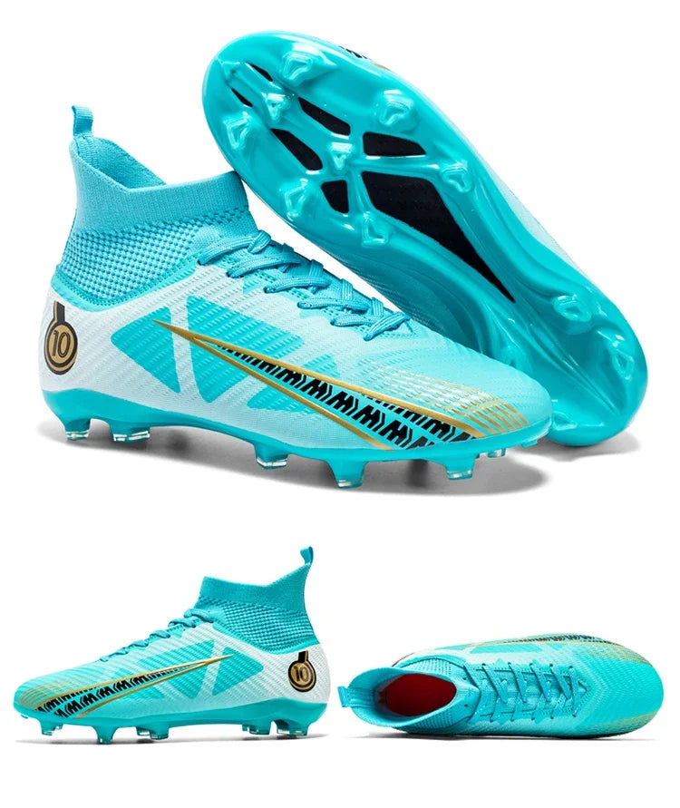 Chaussures de football pour hommes, chaussures de football professionnelles originales, résistantes, respirantes, de haute qualité, antidérapantes