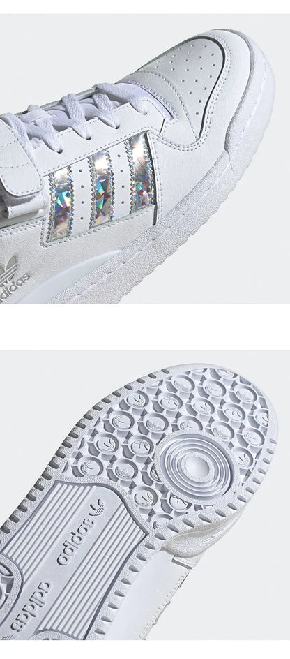 Chaussures de sport décontractées Adidas Genuine Clover FORUM LOW pour hommes et femmes GX0214