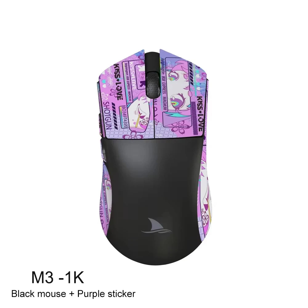 Motospeed Darmoshark M3 V2 Double 8K Gaming Mouse Bluetooth Wireless 26K DPI PAW3395 Sensor Macro Game Mouse For Laptop PC