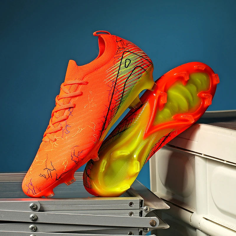 Nouvelles chaussures de football pour hommes, baskets FG, chaussures de soccer, entraînement, vente en gros, qualité supérieure, crampons antidérapants, livraison directe, unisexe, adulte