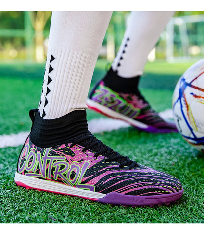 Muške i ženske kopačke za nogomet na otvorenom, protuklizne kopačke za nogometni teren, ultralagane tenisice za futsal TF/FG, nogometne tenisice s čepovima