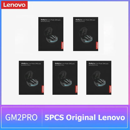 Auricolari wireless Lenovo GM2 Pro TWS Bluetooth 5.3 – Auricolari HD con controllo touch e microfono, cuffie sportive impermeabili