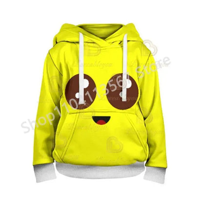 Llama Battle Royale F-Fortnited Hoodies 3D Printed Men Women Children Sweatshirts Boy Girl Kids Streetwear Pullover Green Tops