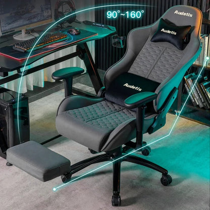 Office Ergonomic Gaming Chairs Desk Gamer Computer Comfortable Chaises Vanity Chair Technology Fabric Sillas Gamer Home Bedroom
