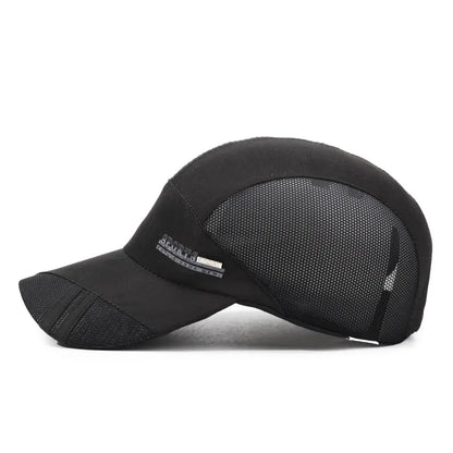 Unisex Outdoor Sports Quick-Dry Mesh Cap - Summer Sun Protection Baseball Cap