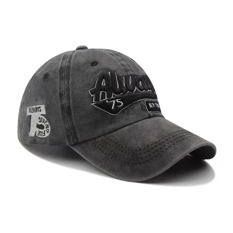 Casquette de baseball respirante en maille de coton délavée, style « old light board caps », pour hommes et femmes, idéale pour le printemps et l'été, modèle pour femmes