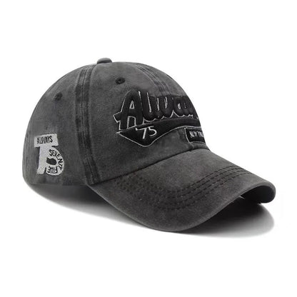 Casquette de baseball respirante en maille de coton délavée, style « old light board caps », pour hommes et femmes, idéale pour le printemps et l'été, modèle pour femmes