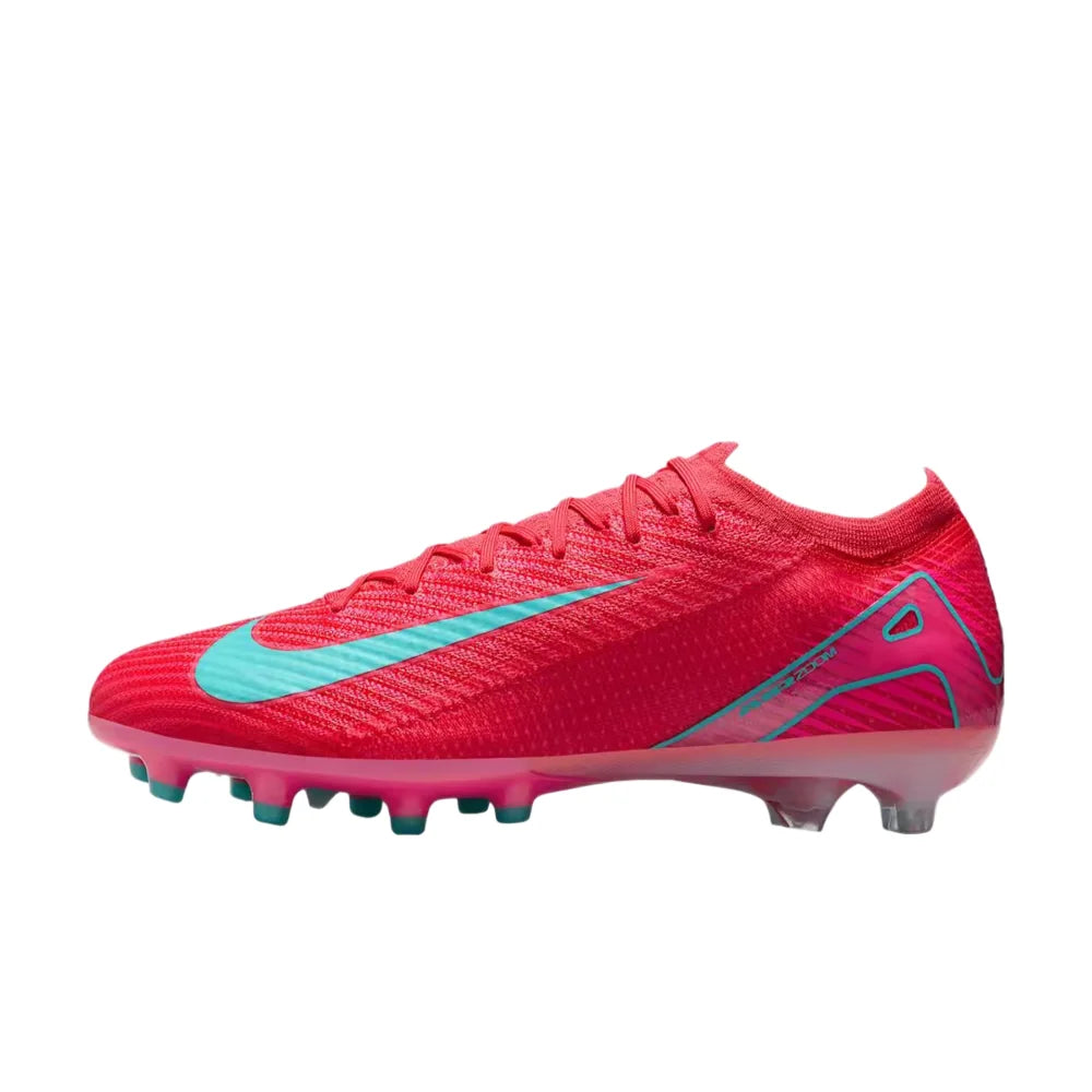Botas de fútbol Nike Mercurial Vapor 16 Elite LV8 para hombre, FG: suaves, cómodas, para césped natural, blanco/azul HV4887-100