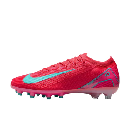 Botas de fútbol Nike Mercurial Vapor 16 Elite LV8 para hombre, FG: suaves, cómodas, para césped natural, blanco/azul HV4887-100