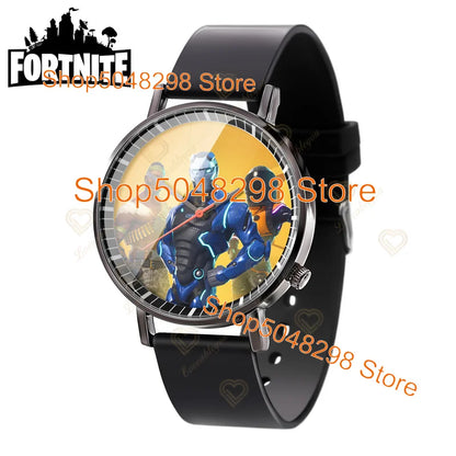 Fortnite Wristwatch for Men Women Watch Battle Game Print 2025 New Watches Quartz Wristwatch Female Children's Birthday Gifts