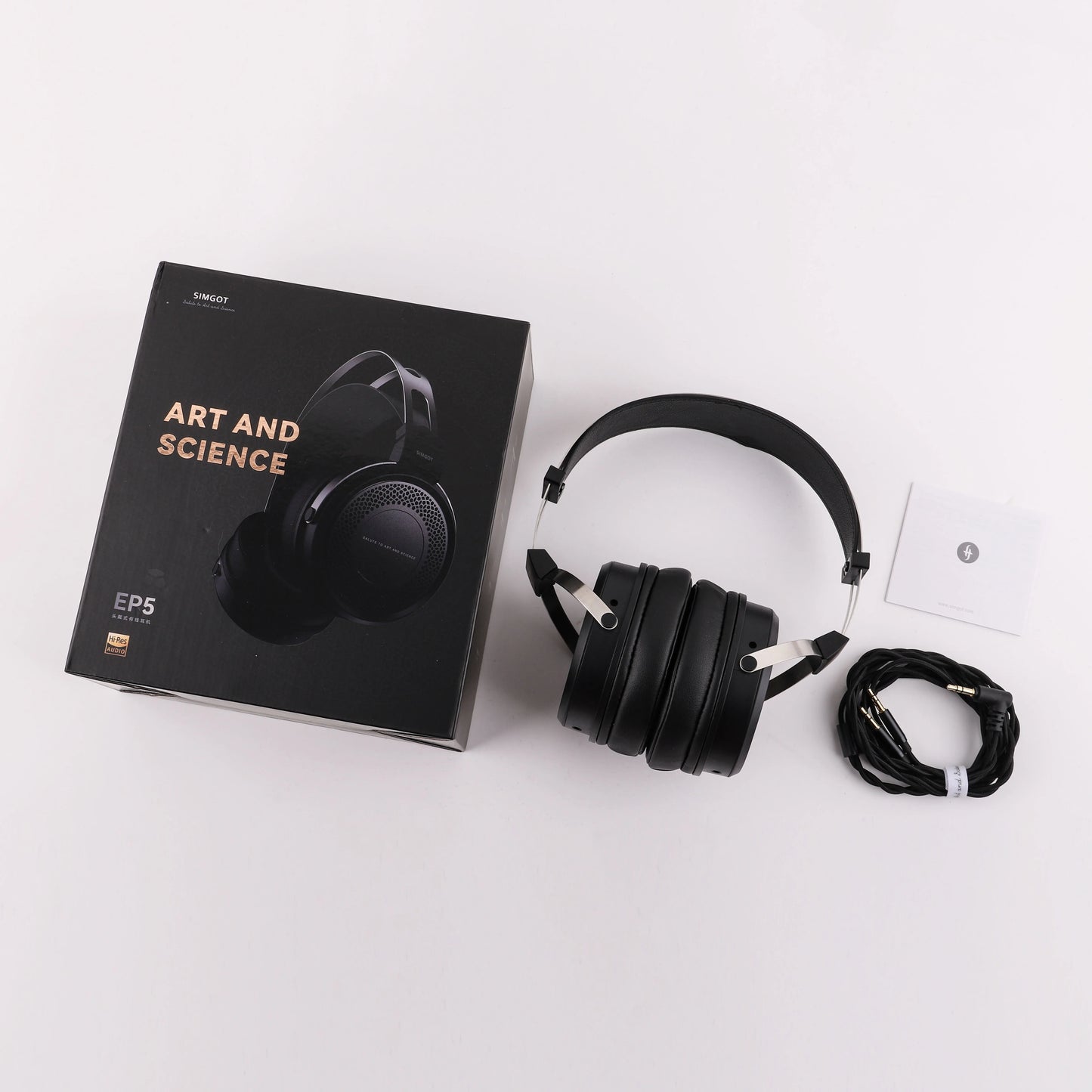 SIMGOT EP5 Auriculares con cable de alto rendimiento con transductor dinámico de 50mm – Headset gaming HiFi, baja impedancia, alta sensibilidad, sonido envolvente 7.1
