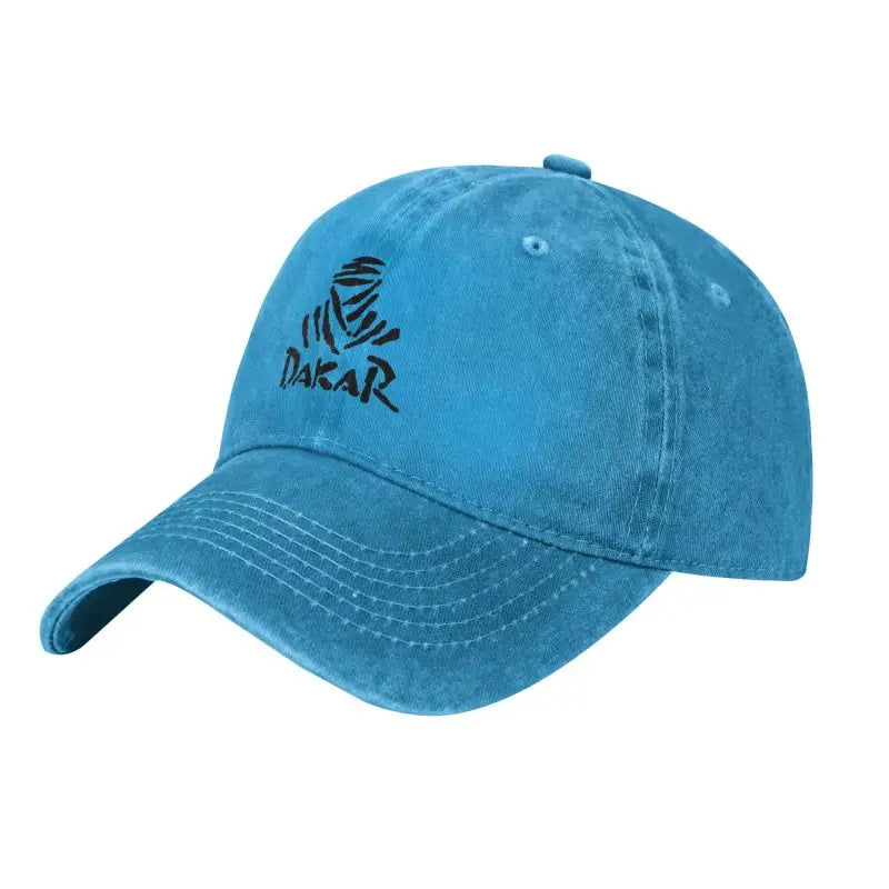 Vintage Racing Off Road D-Dakares Rally Baseball Caps Unisex Style Distressed Washed Sun Cap Travel Unstructured Soft Caps Hat