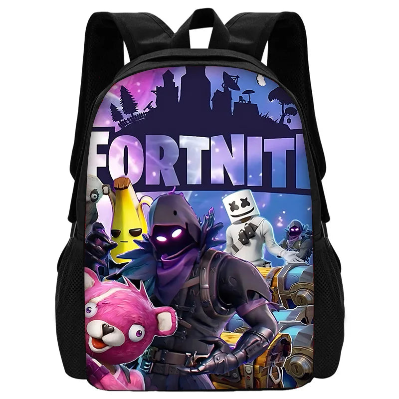 New Hot Game FortniteS Kids Backpacks Boys and Girls Student Birthday Gift Child School Bags Unisex Camping Durable Rucksack