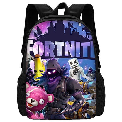 New Hot Game FortniteS Kids Backpacks Boys and Girls Student Birthday Gift Child School Bags Unisex Camping Durable Rucksack