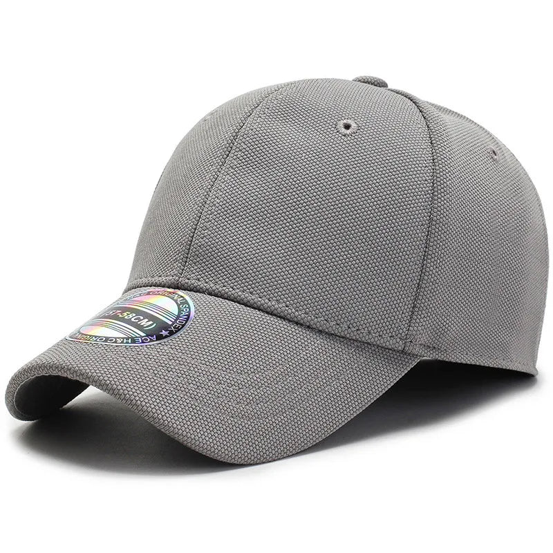 Brand Oohmy Back Closed Baseball Cap for Small Head Lady Man Blank Hiphop Snapback Hat Fitted Flat Caps 58cm to 60cm