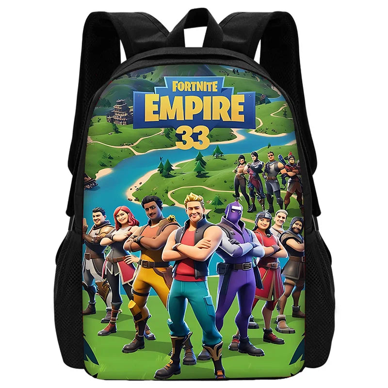 New Hot Game FortniteS Kids Backpacks Boys and Girls Student Birthday Gift Child School Bags Unisex Camping Durable Rucksack