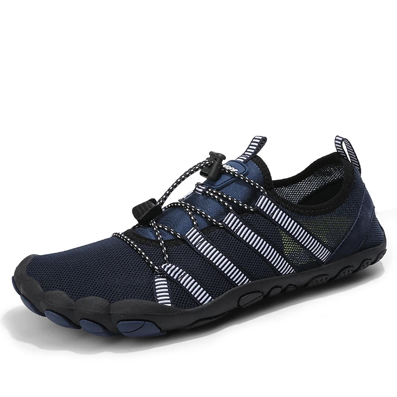 Green Water Shoes For Men Aqua Upstream Shoes New Breathable Mesh Beach Sandals Summer Sport Shoes Women Swimming Shoes Slippers
