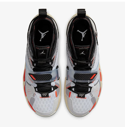 Nike Genuine JORDAN Scarpe da basket da uomo mid-top ammortizzate e resistenti CD3002-101