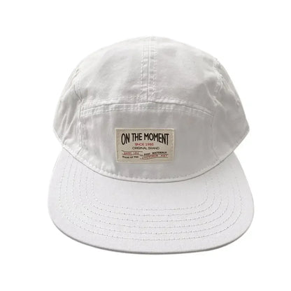 Retro Japanese Style Hip-hop Hats 5 Panel Thin Flat Brimmed Baseball Cap Quick-drying Breathable Sunscreen Hat Unisex