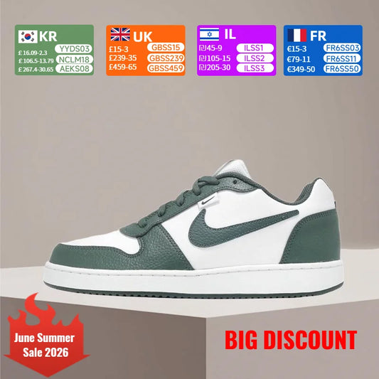 Nike Ebernon niske klasične udobne unisex patike za skate, otporne na klizanje, s jastukom, izdržljive, za svakodnevnu upotrebu, IO7608-131