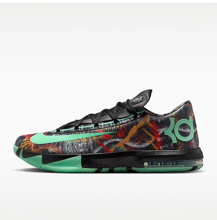Nike Authentic Zoom KD 6 — Sapatilhas de Basquetebol Retro Tendência para Homem FQ8356-900