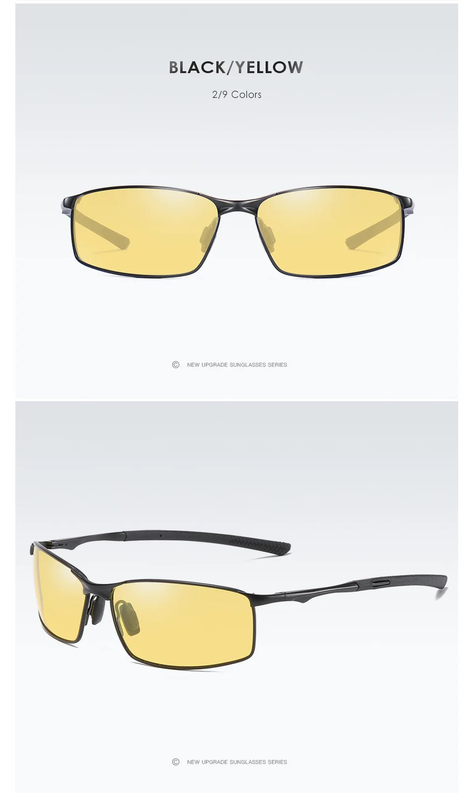 Sunglass Polarized Driving Glasses Color Night-vision Goggles Cycling Road Kask Bicchieri Men Shades Cascos Pesca