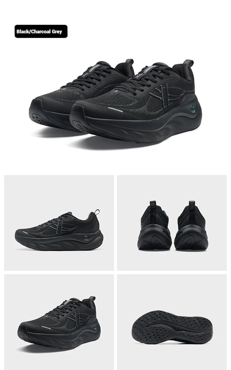 Xtep Cloud Wing 3.0 Men's Running Shoes 2025 Summer New Stability Shock Absorbing Wear Resistant Soft Sole Sneakers 875319110003