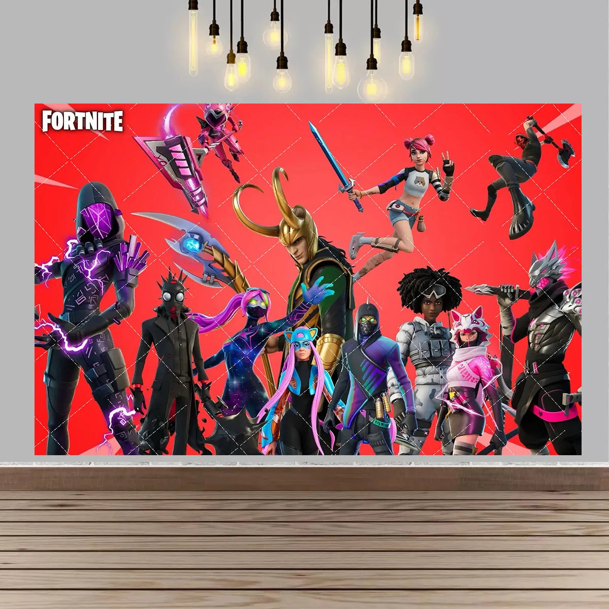 Backdrop F-fortniteds para Festa de Aniversário de Rapaz, Faixa Decorativa Infantil, Decoração de Mesa de Bolo de Aniversário, Acessórios para Festa, Adereços Fotográficos e Presente