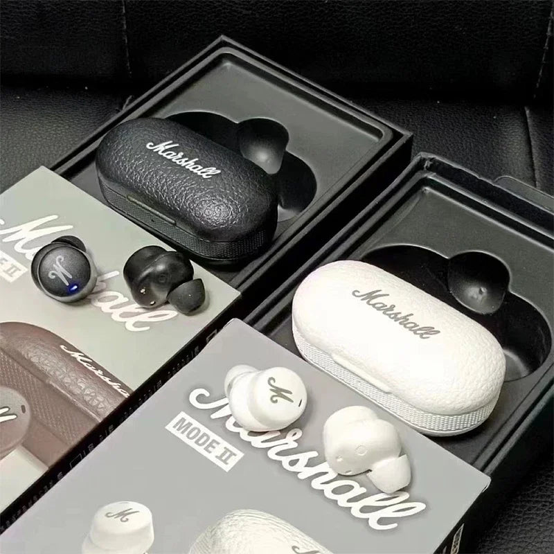 Marshall Motif II ANC True Wireless Earbuds Bluetooth 5.2 Noise Cancelling Headphones In-Ear Earphones with Mic HK Version