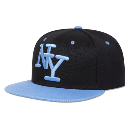 Unisex NY Letter Embroidery Hip-hop Hats Spring Autumn Outdoor Adjustable Casual Baseball Caps Sunscreen Hat Sports Cap