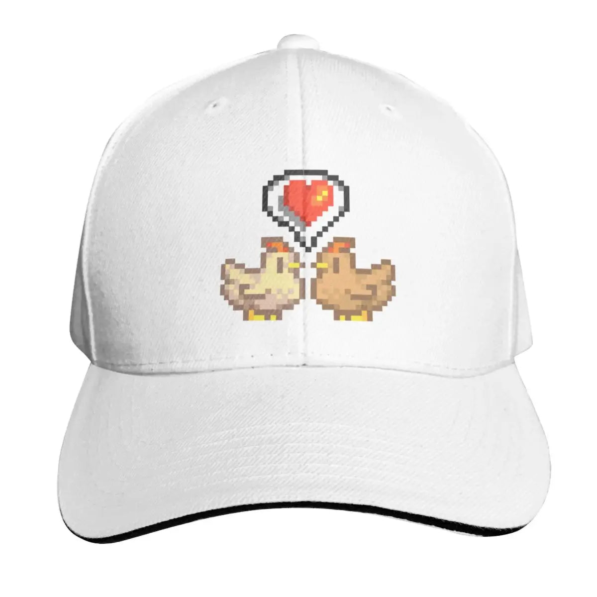 Stardew Valley Chickens Baseball Cap summer hat New In Hat Cosplay cute Women's Hats Men's
