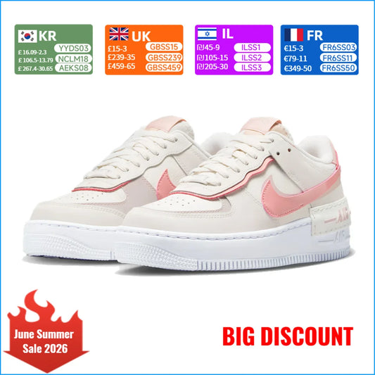Buty sportowe Nike Air Force 1 – antypoślizgowe, odporne na zużycie, klasyczne, uniwersalne buty codzienne i do skateboardingu. Model: DZ1847-001