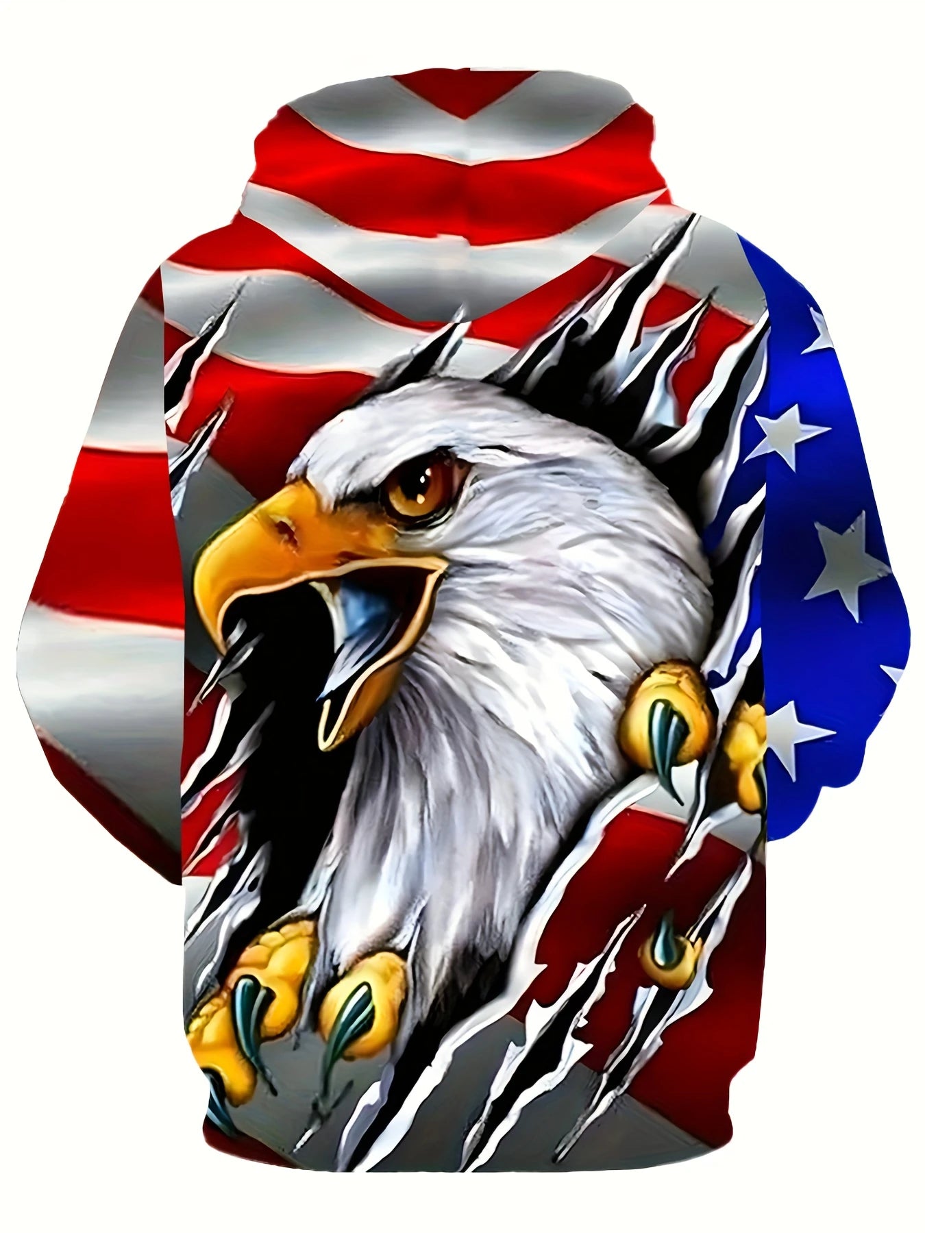 2025 Fashion Cool Eagle Men's Hoodie 3D Printed Hoodies Edition Trend American Eagle Men Sportswear Kids Casual Unisex Pullover