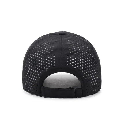Breathable Mesh Baseball Cap Unisex  Casual Style Polyester Hat Lightweight Solid Color Adjustable Sun Cap for Outdoor