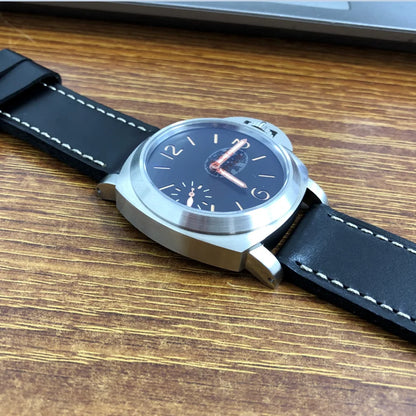 44mm No Logo Sapphire crystal Mechanical Hand Wind Men's 6497 Watch Luminous Dial St3600 Movement Limited Edition Man's Gift