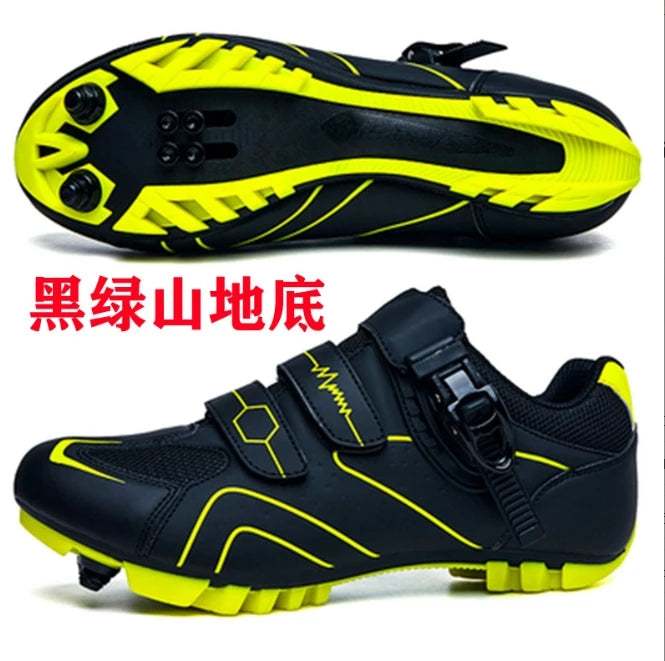 Scarpe da ciclismo unisex con suola rigida – Scarpe da bici da strada 4-Season con pedali a sgancio rapido, ideali per la MTB e gli sport all’aria aperta